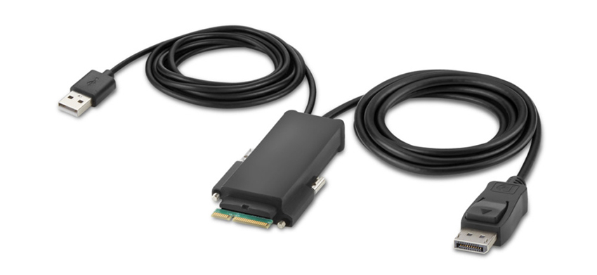 Belkin F1DN104MOD-PP-4 4-Port Single DP Modular KVM Switch